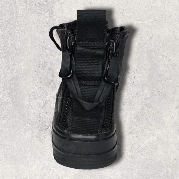 Nike SF Air Force 1Mid  Black Sneakers - Picture 7 of 7